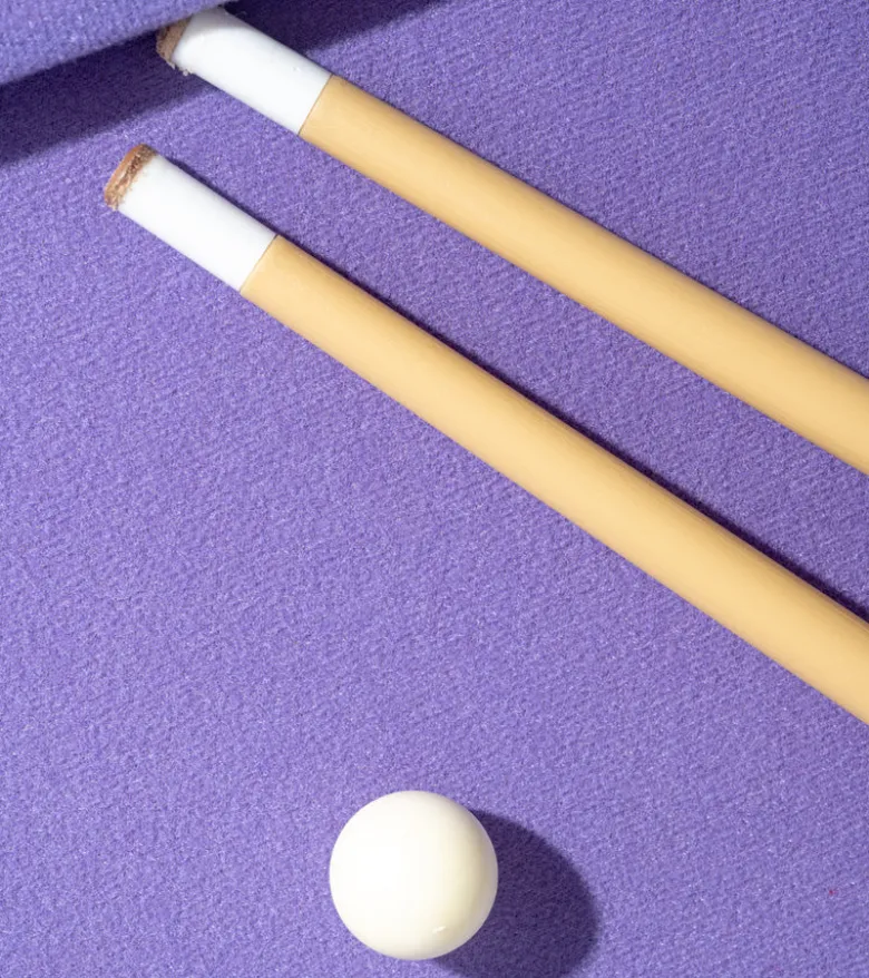 Mini billard de table lilas