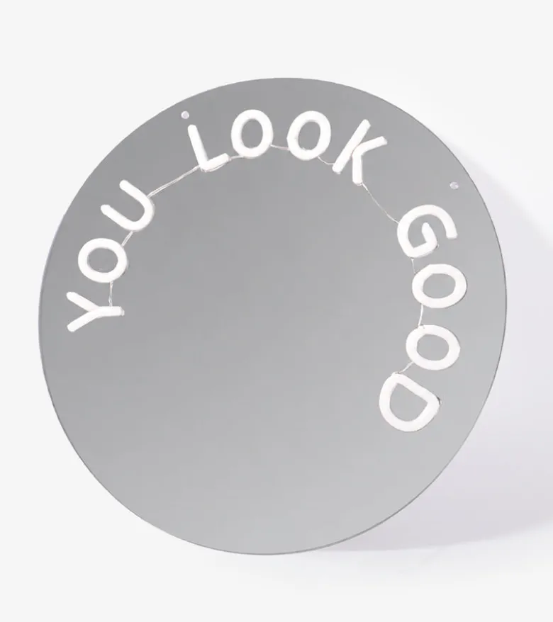 Miroir LED - You look good