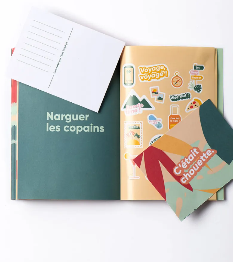 Mon carnet de voyages à remplir