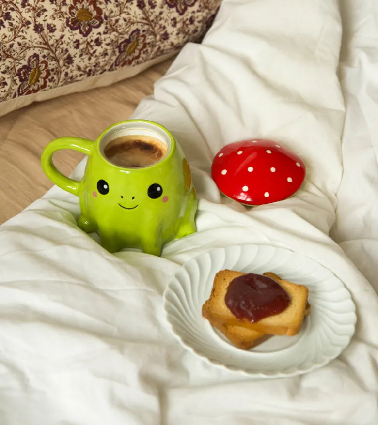 Mug grenouille avec son chapeau