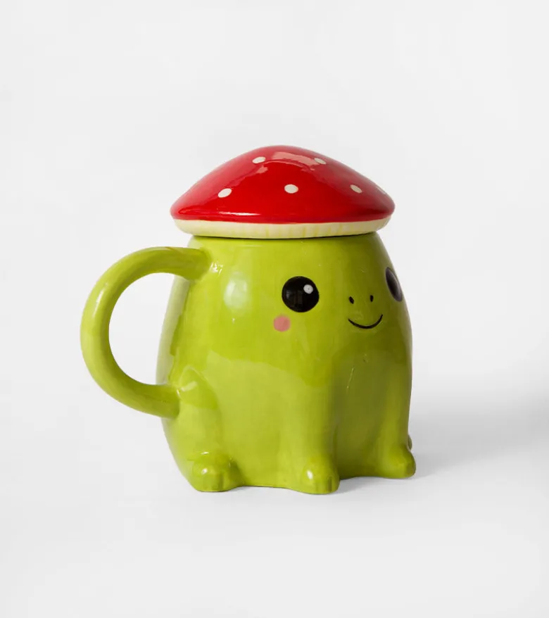 Mug grenouille avec son chapeau