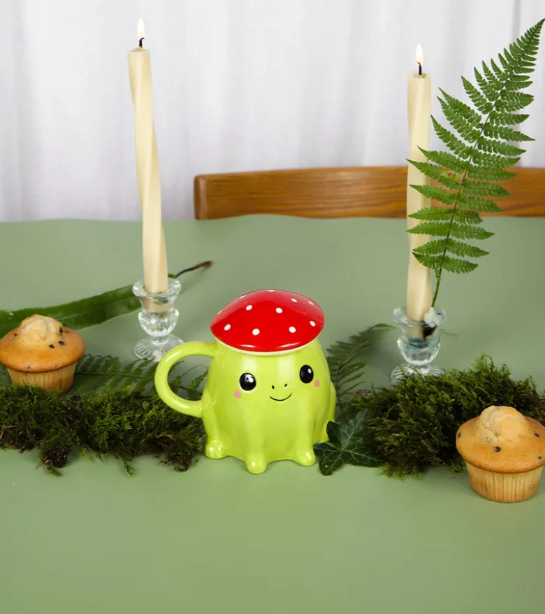 Mug grenouille avec son chapeau