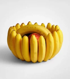 Panier à fruits bananes réalistes