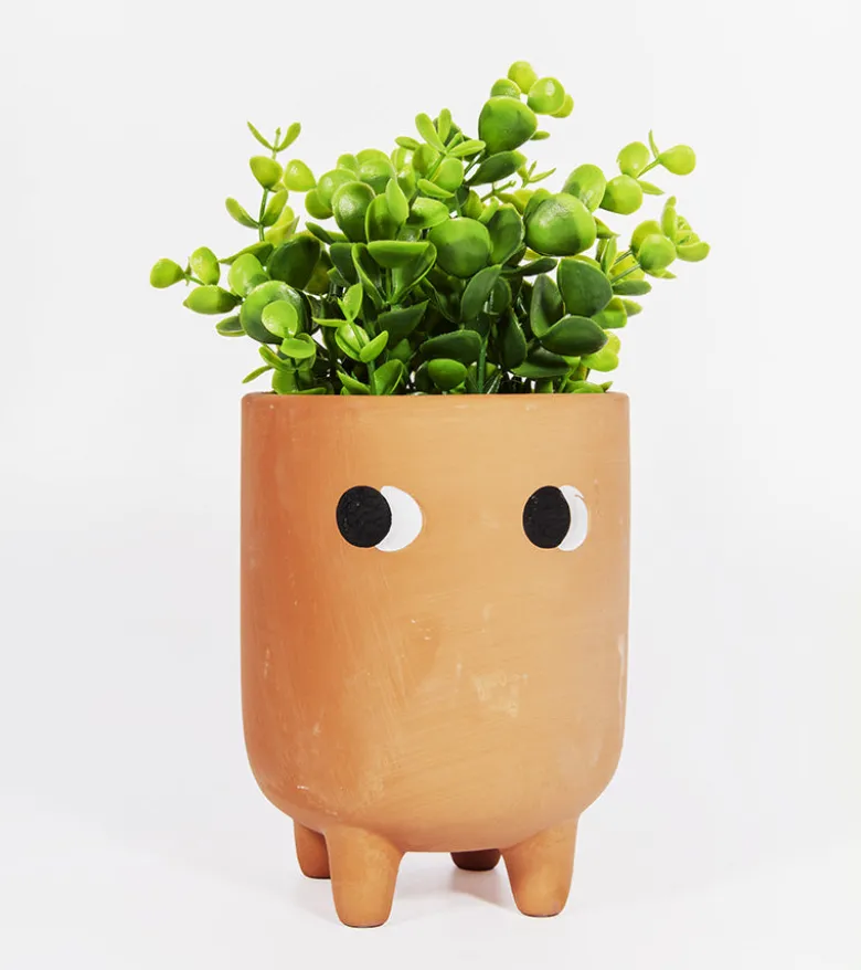 Petit cache-pot en terre cuite