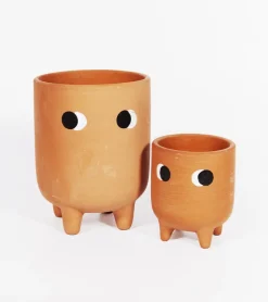 Petit cache-pot en terre cuite
