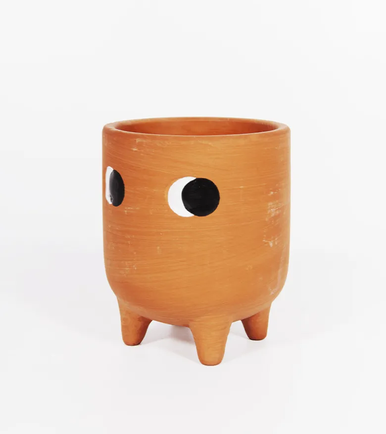 Petit cache-pot en terre cuite