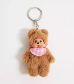 Porte-clés Monchhichi Kiki beige