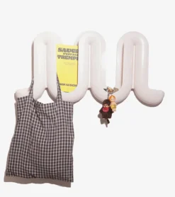 Porte-manteau multifonction Swell - Crème