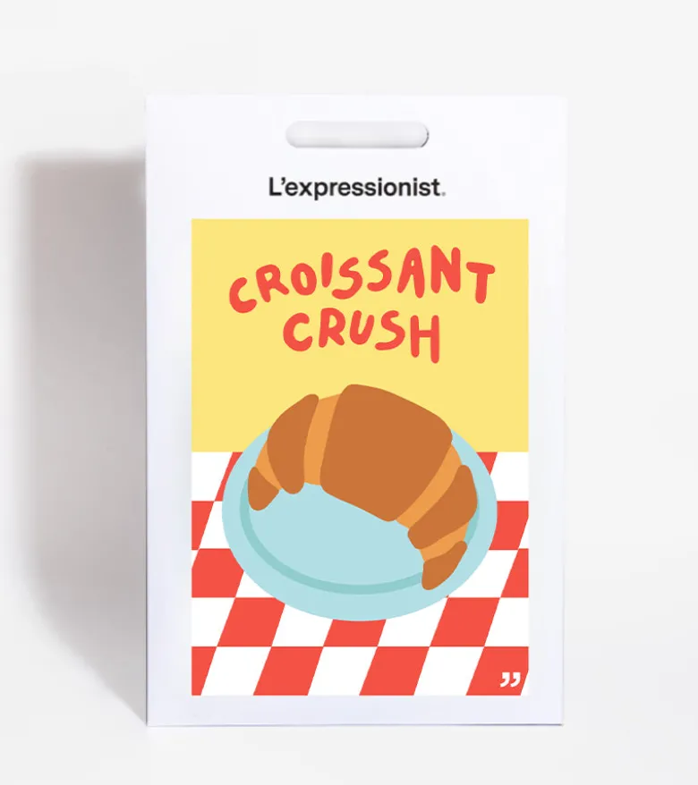Poster Croissant crush