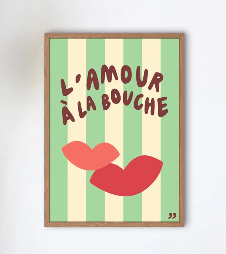 Poster L’amour à la bouche