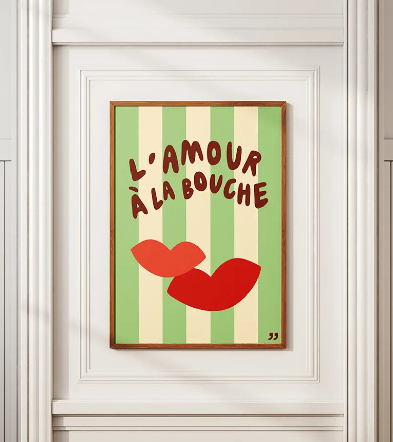 Poster L’amour à la bouche