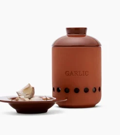 Pot à ail en terre cuite