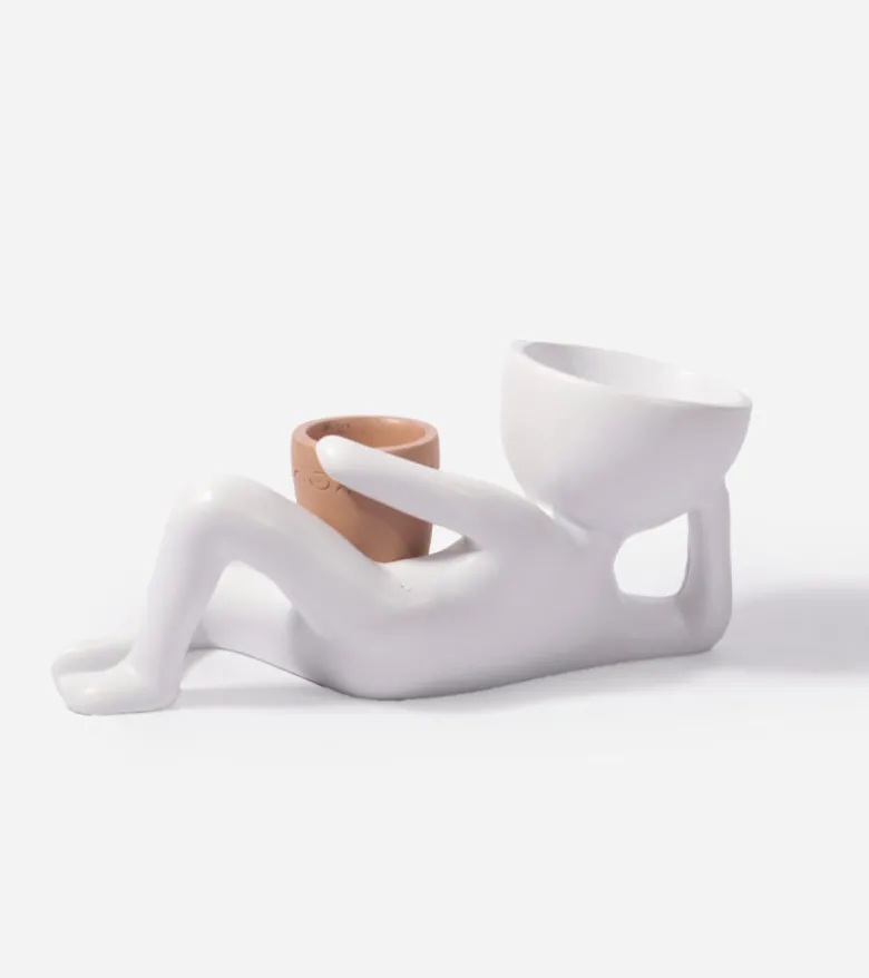 Pot à plante bonhomme paresseux