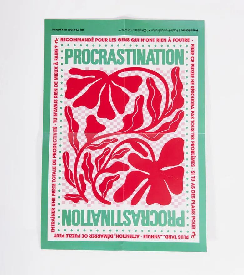Procrastination - Puzzle 1000 pièces