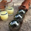 Sacoche de pétanque en cuir