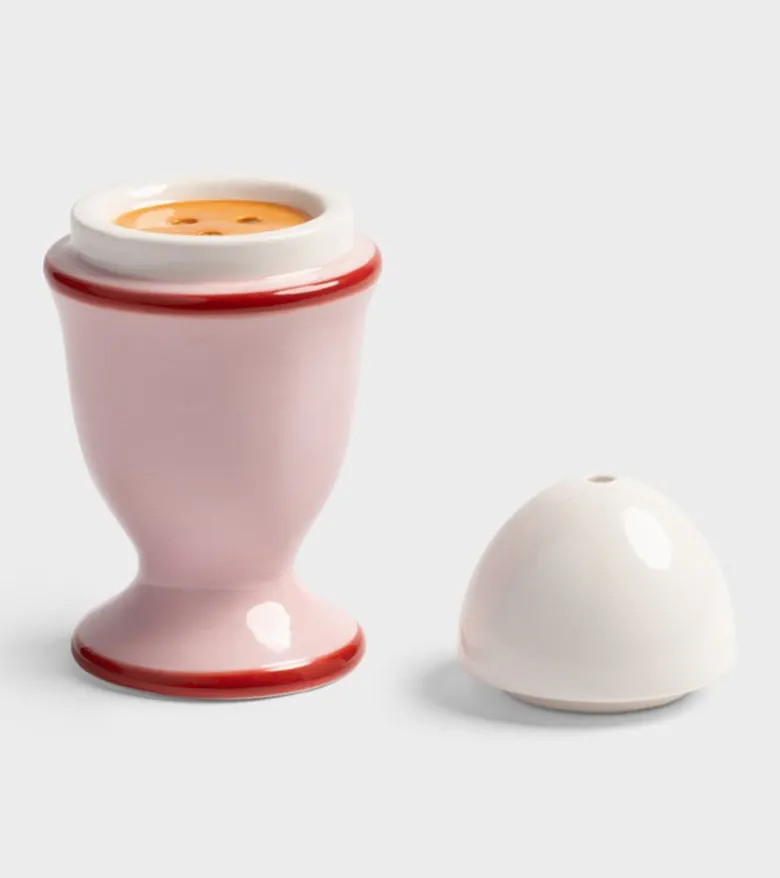 Salière et poivrière oeuf à la coque