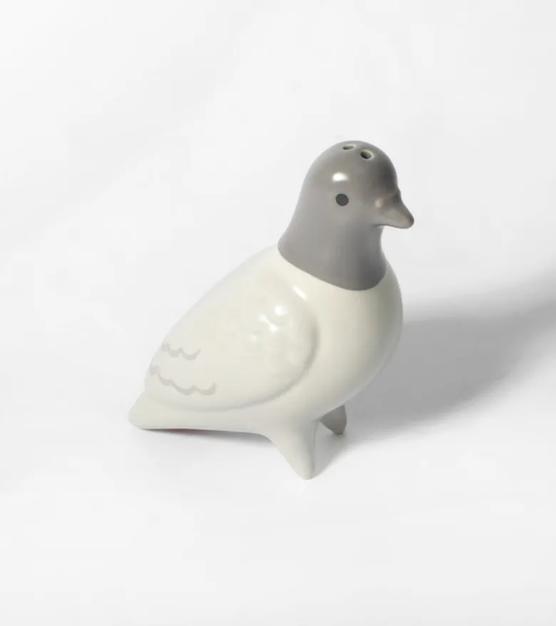 Salière et poivrière pigeons