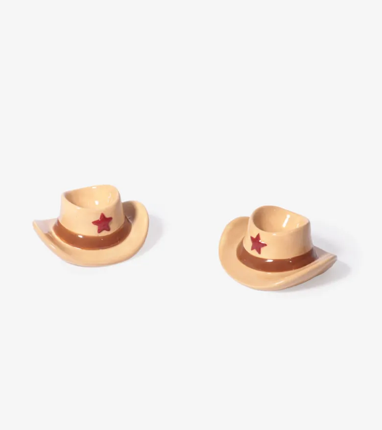Set coquetiers cowboy