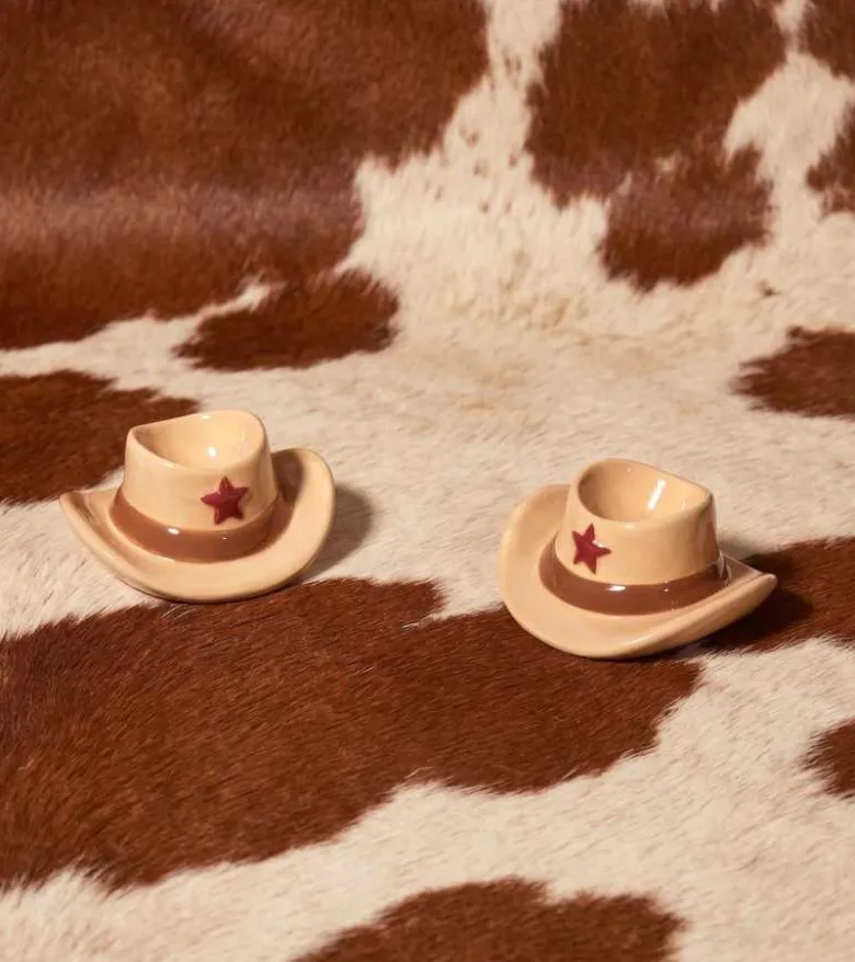Set coquetiers cowboy