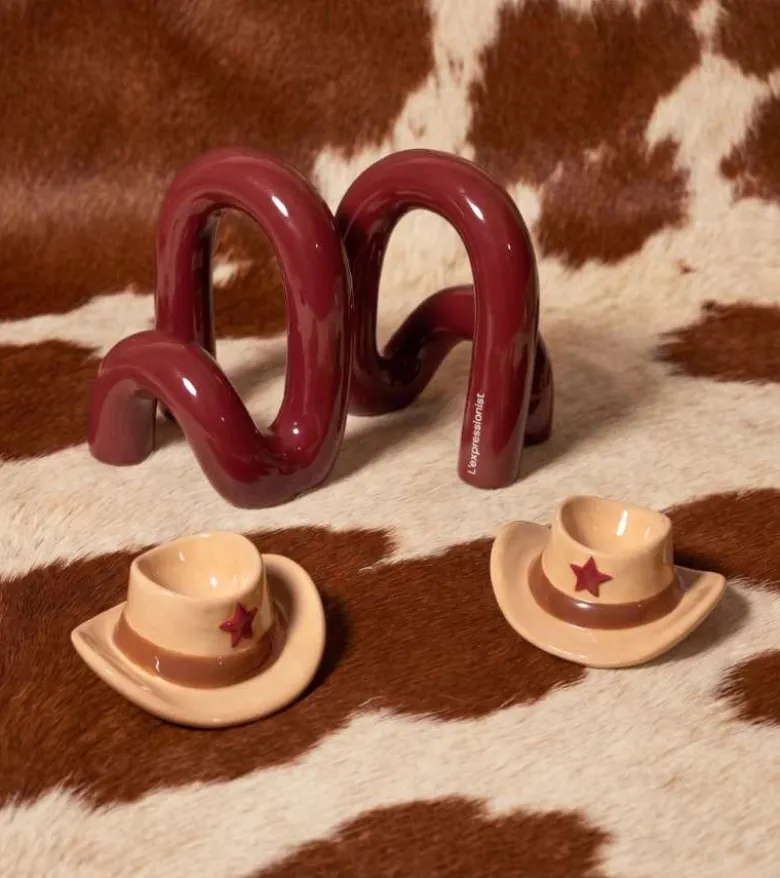Set coquetiers cowboy