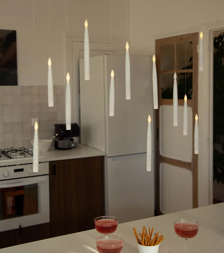 Set de 12 bougies flottantes à LED