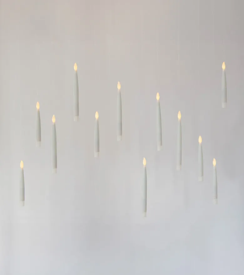 Set de 12 bougies flottantes à LED