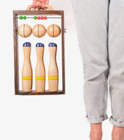 Set de bowling transportable