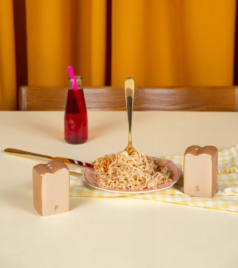 Set Salière et poivrière brioche