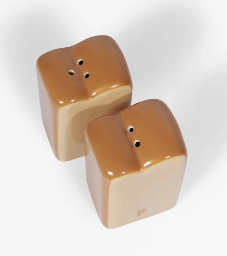 Set Salière et poivrière brioche