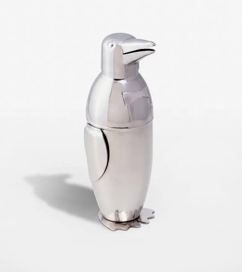 Shaker à cocktails pingouin
