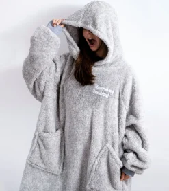 Sweat plaid en polaire Sunday mood