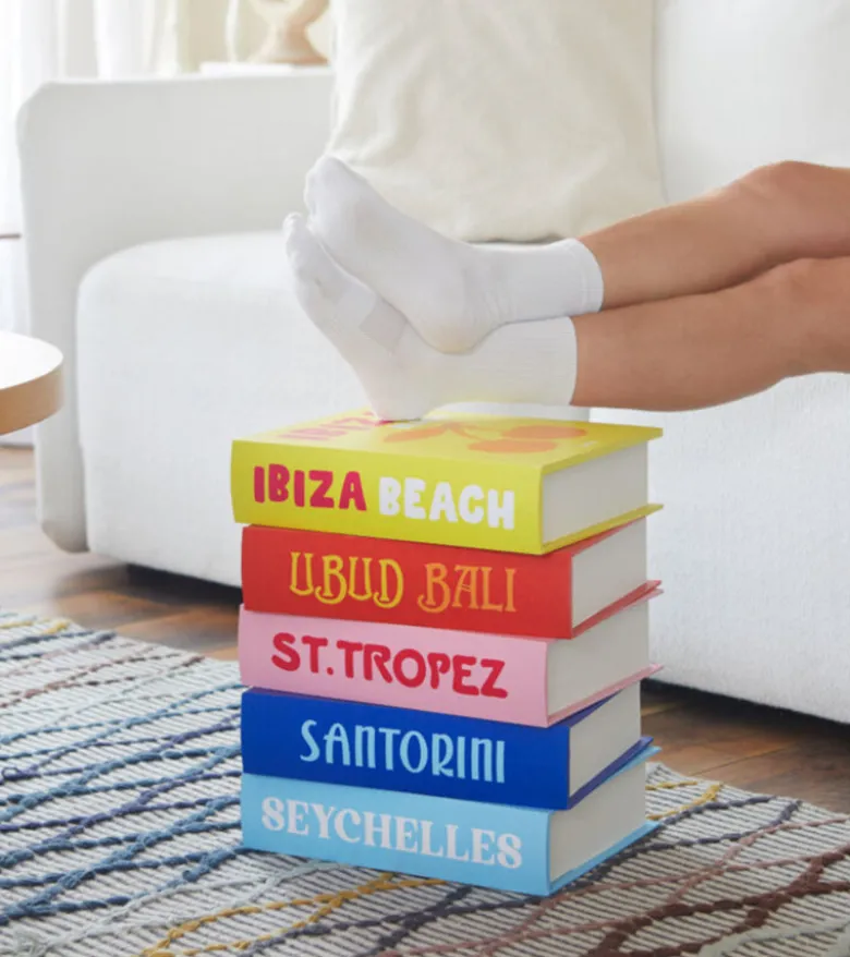 Table d'appoint - Pile de livres Paradise