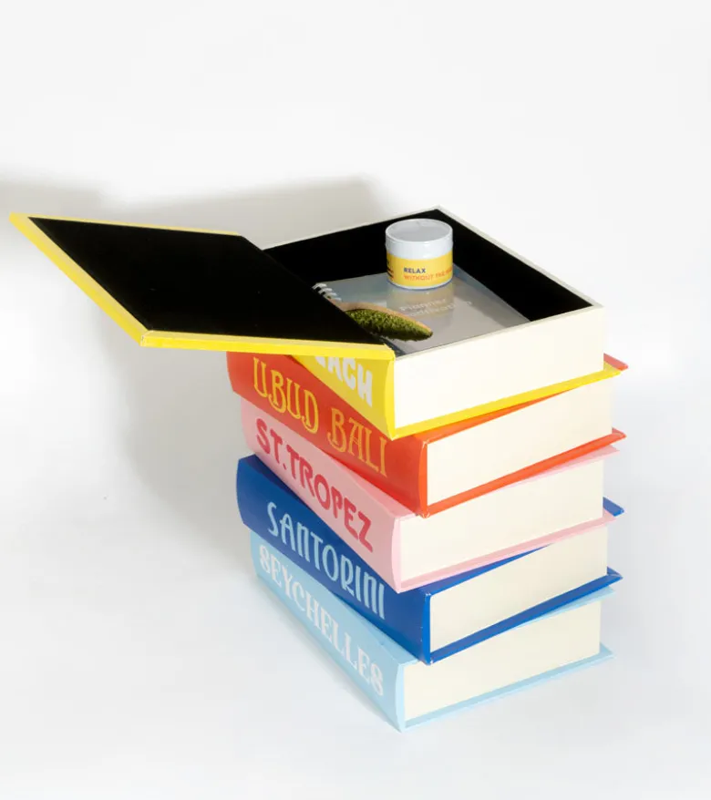 Table d'appoint - Pile de livres Paradise