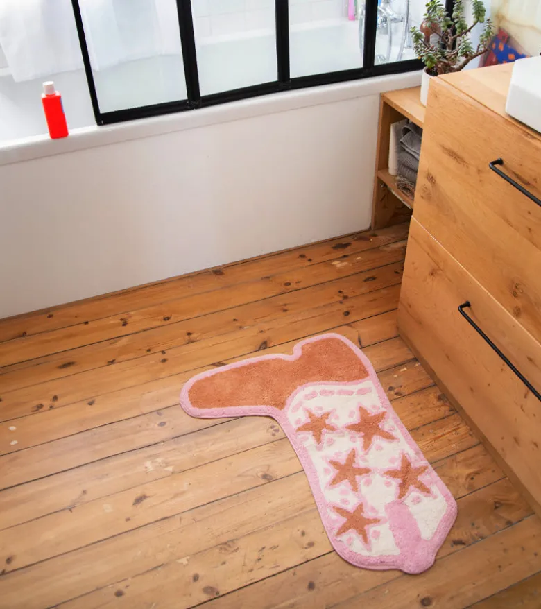 Tapis botte de cowboy