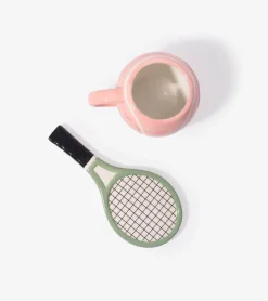 Tasse et soucoupe tennis