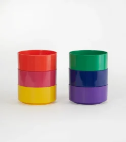Vaisselle Max, set de 6 bols rainbow - Heller