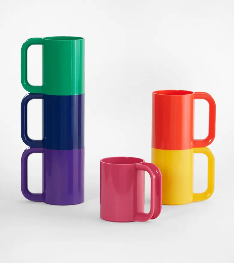 Vaisselle Max, set de 6 mugs rainbow - Heller