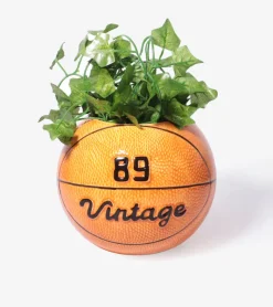 Vase balle de basket vintage