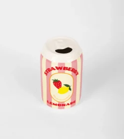 Vase canette strawberry lemonade