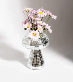 Vase champignon disco