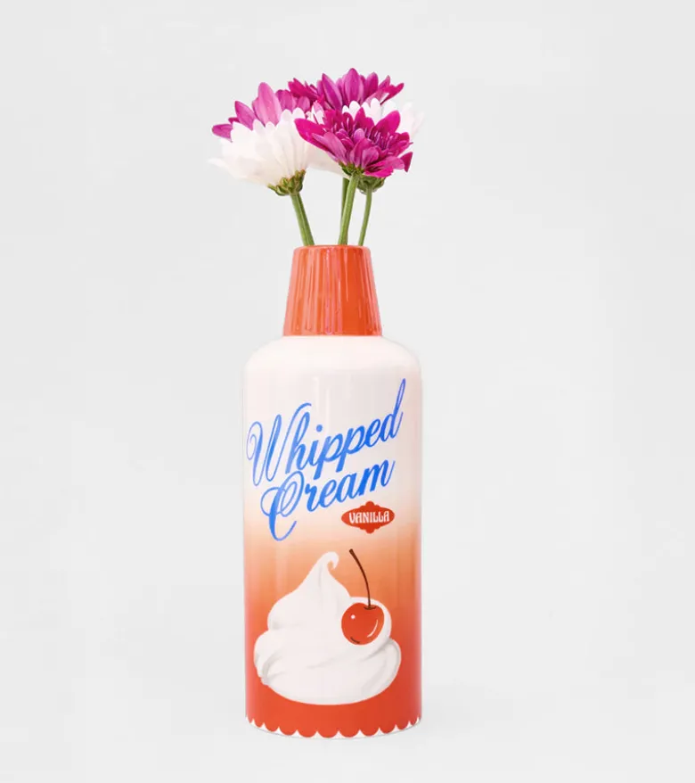 Vase crème fouettée