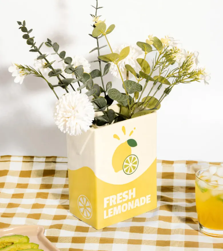 Vase fresh limonade