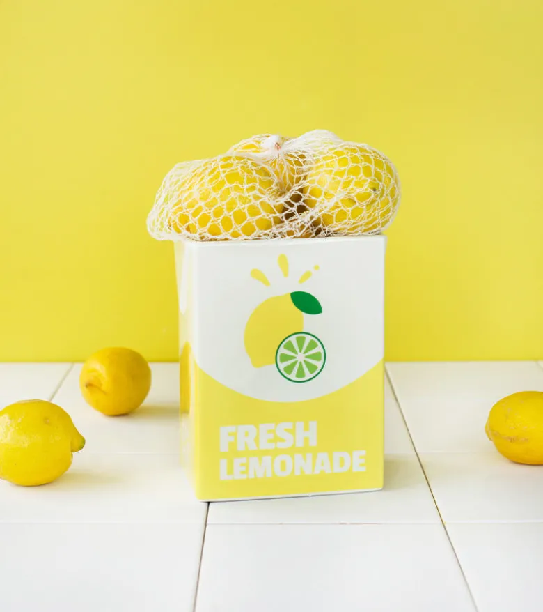 Vase fresh limonade
