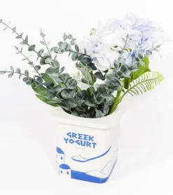 Vase / pot yaourt grec